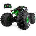 Monster Jam. Official Mega Grave Digger All-Terrain Remote Control Monster Truck with Lights. 1:6 Scale. Kids Toys for Boys and Girls Ages 4-6+