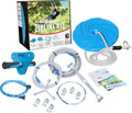 Slackers 70¡ä Zipline System with Seat and Bonus Spring Brake System including Premium Zip Line Safety Features