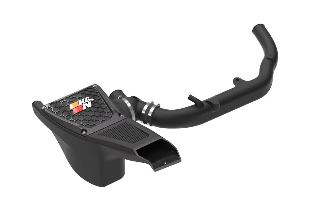 K&N Cold Air Intake Kit: High Performance, Increase Horsepower: Compatible with 2021 V6 2.7L FORD Bronco, 63-2619