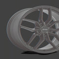 Petrol P5C 17X8 5X110 40Et 76.1Cb Matte Black Wheel