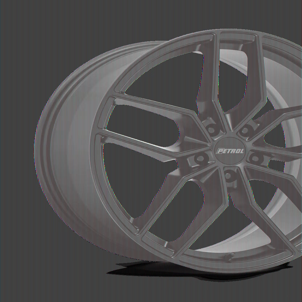 Petrol P5C 17X8 5X110 40Et 76.1Cb Matte Black Wheel