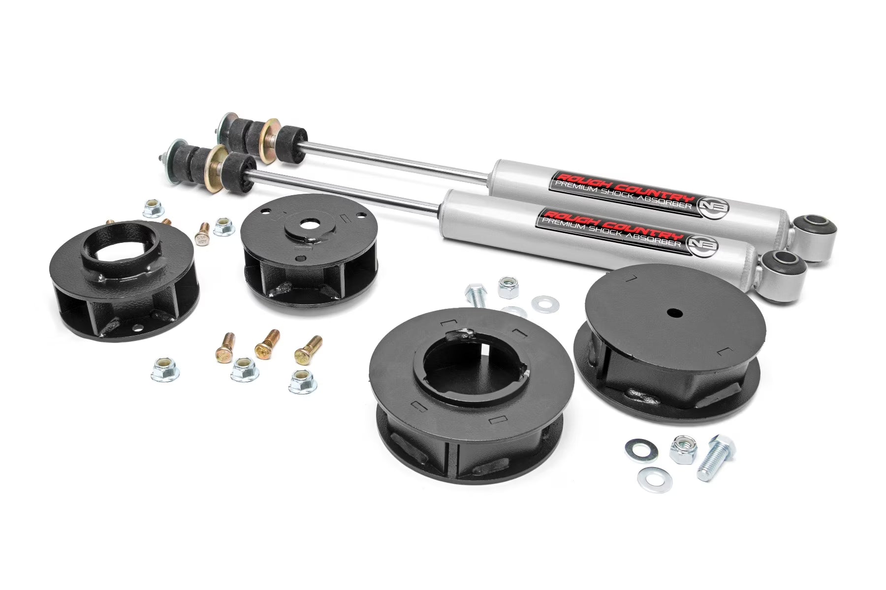 Rough Country 3  Lift Kit (fits) 2010-2020 4-Runner | N3 Shocks | Suspension System | 76630