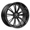 Asanti Black Aluminum Rim ABL30 CORONA TRUCK 22X9in Gloss Black Finish, ABL30-22901515BK