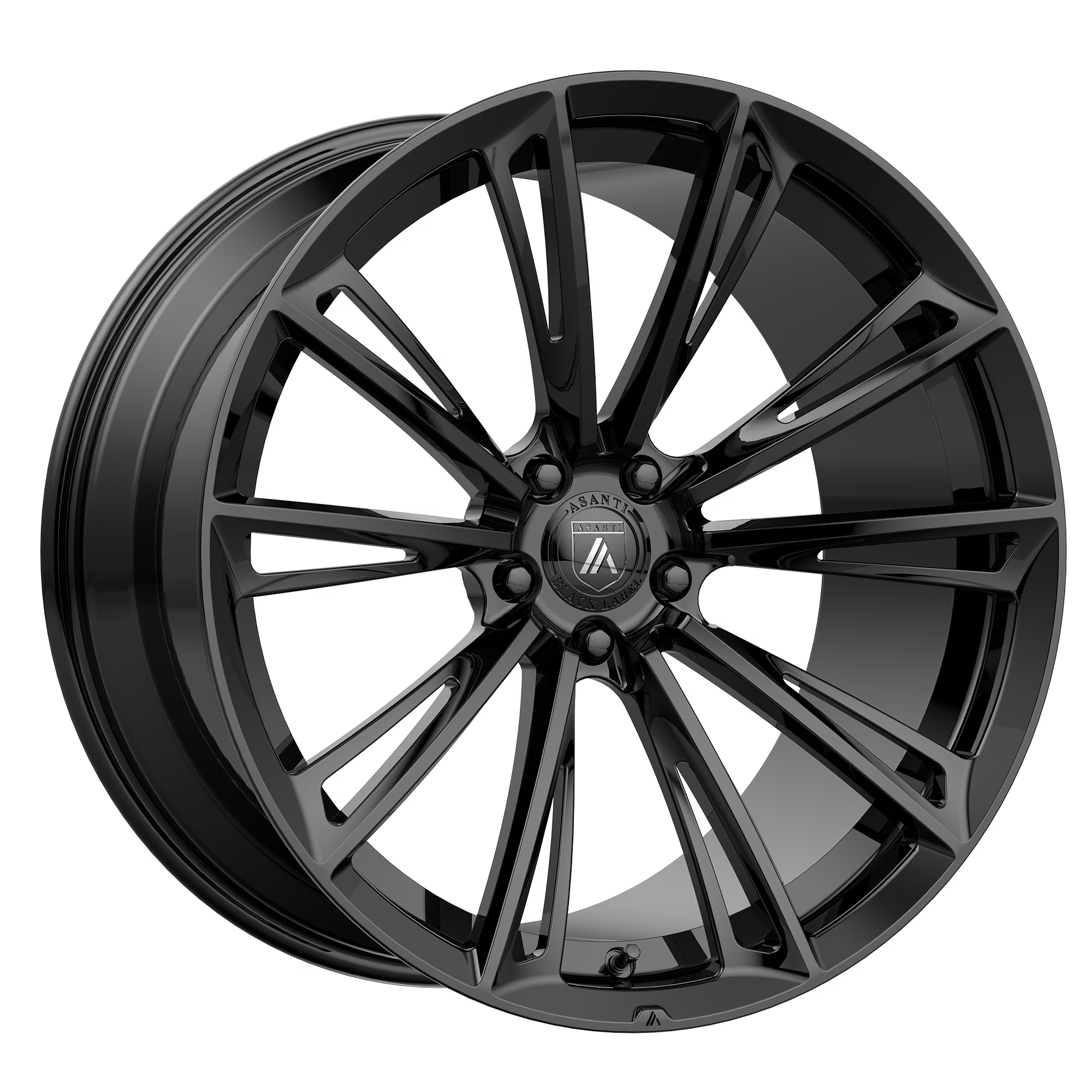 Asanti Black Aluminum Rim ABL30 CORONA TRUCK 22X9in Gloss Black Finish, ABL30-22901515BK