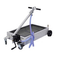 Pinypikaka 15 Gallon Oil Drain Pan With Hand Pump, Low Profile Portable Waste Oil Change Pan, Oil Drain Tank With 7ft Evacuation Hose And Swivel Wheels for Car SUV Truck