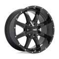 Moto Metal Cast Aluminum Rim MO970 18X9 8X170 G-BLK MILL LP 18MM, MO970890873A18