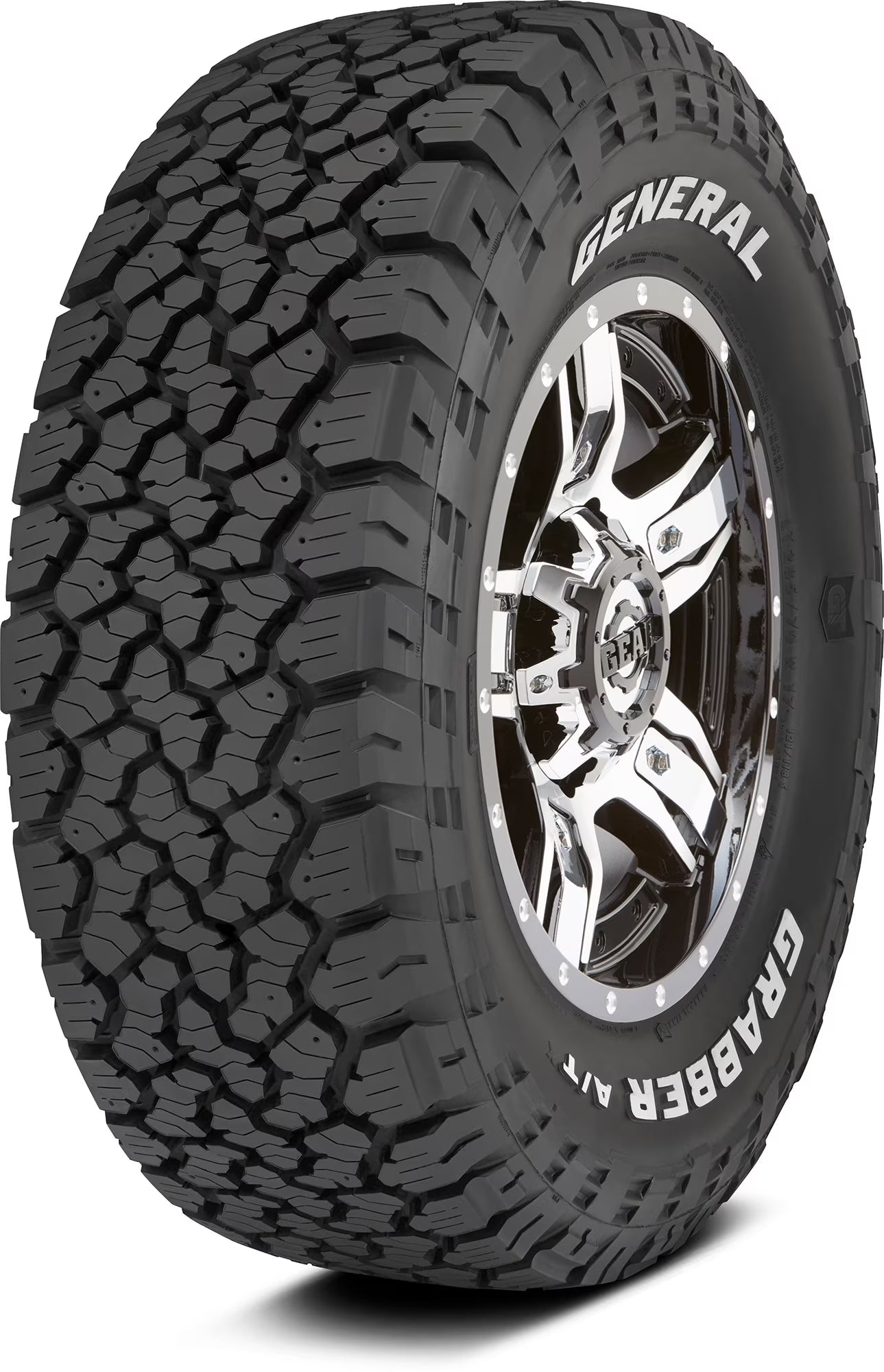 Set of 4 General Grabber A/TX LT265/75R16/10 10-Ply 123R Tires 2657516 265 75 16