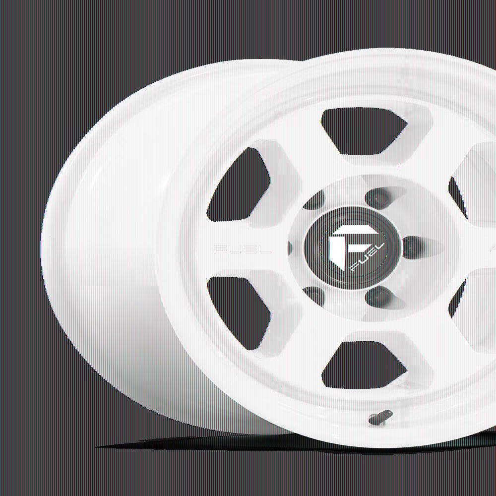 Fuel 1PC Cast Aluminum Wheel D860 17x8.5 6x5.5 G-WHITE -10mm, FC860WX17856810N