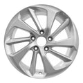 Remanufactured Painted Sparkle Silver Aluminum Wheel 17 x 7 42800TV9A71 fits 2016-2019 Acura ILX