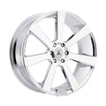 26x10 Asanti Black ABL-15 APOLLO Chrome Wheel 6x135 (30mm)