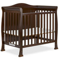 Dream On Me Naples Full Panel 4-in-1 Convertible Mini Crib. Espresso