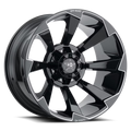 LUXXX HD Alloy Rims LHD16 20X9 6135/139.7 -12 106.1 Gloss Black Milled