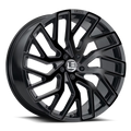 LUXXX LE 5 22X10.5 5X120 32ET 73.1CB GLOSS BLACK WHEEL