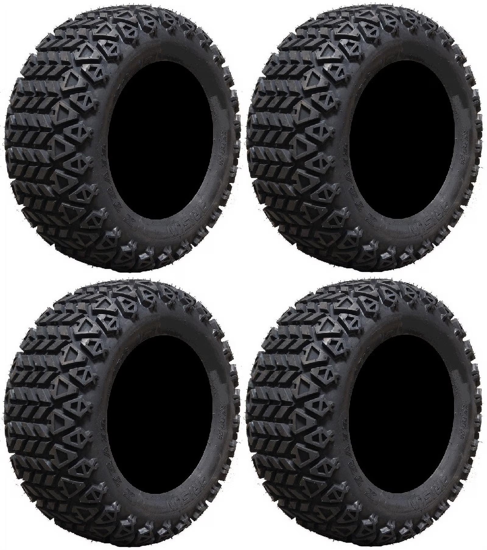 Full set of Arisun X-Trail AT06 23x10.5-12 (6ply) Golf Cart Tires (4)