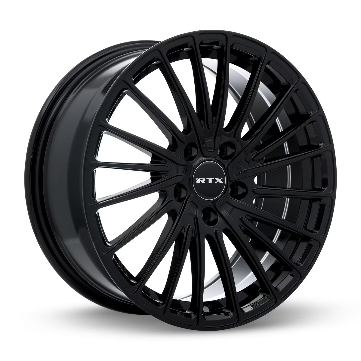 RTX Polar 17x7.5 5x114.3 ET40 CB73.1 Gloss Black Wheel