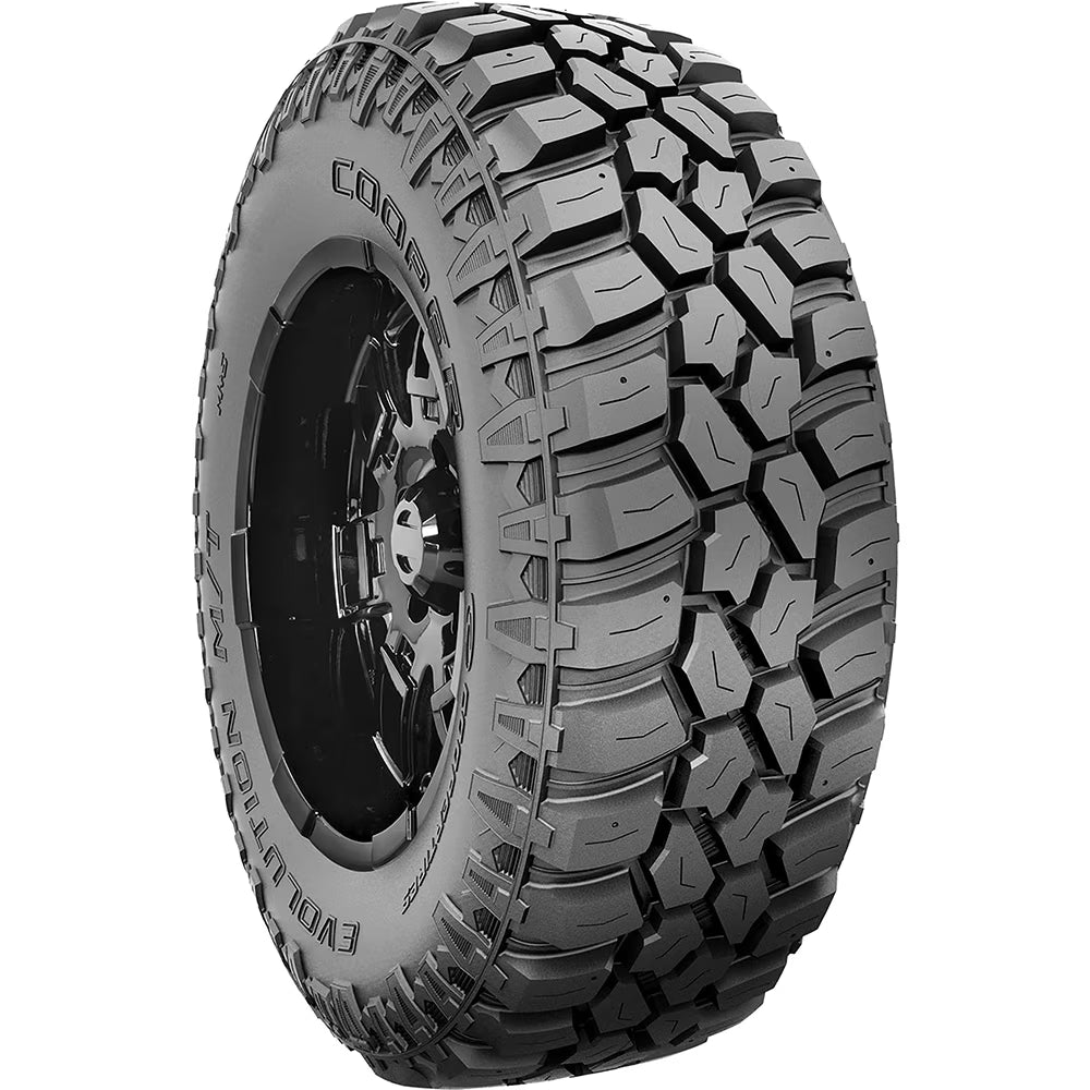 Pair of 2 Cooper Evolution M/T 295/70R18 129/126Q E 10 Ply mud Light Truck Tires