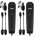 Ampure Go Level 2 Portable EV Charger, 32 Amp, SAE J1772, NEMA 14-50 Plug, 20ft Cable, Compatible with All J1772 EVs