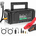 AVAPOW Jump Starter with Air Compressor, 12V 3000A Portable Jump Box??Up to 8L Gas&8L Diesel??with Force Start Function, 150 PSI Portable Tire Inflator with 60W Fast Charging