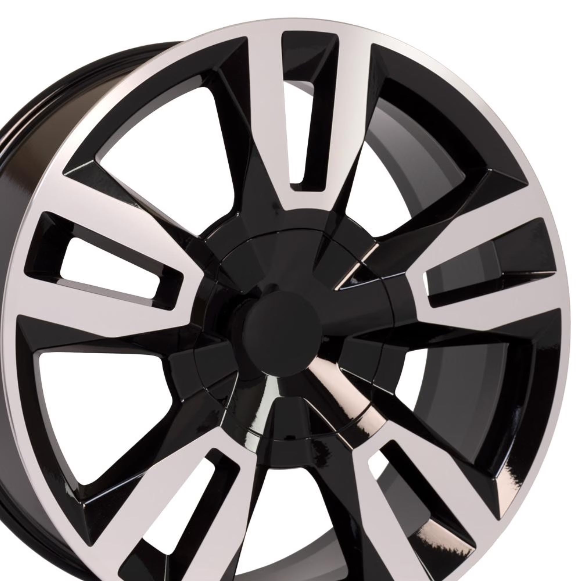 22  Replica CV40 fits Chevrolet Tahoe 22x9 Black Machd