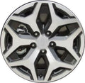 Factory Replacement New Alloy Wheel for 2019-2023 Subaru Forester 17 x 7 inch Dark Grey Rim