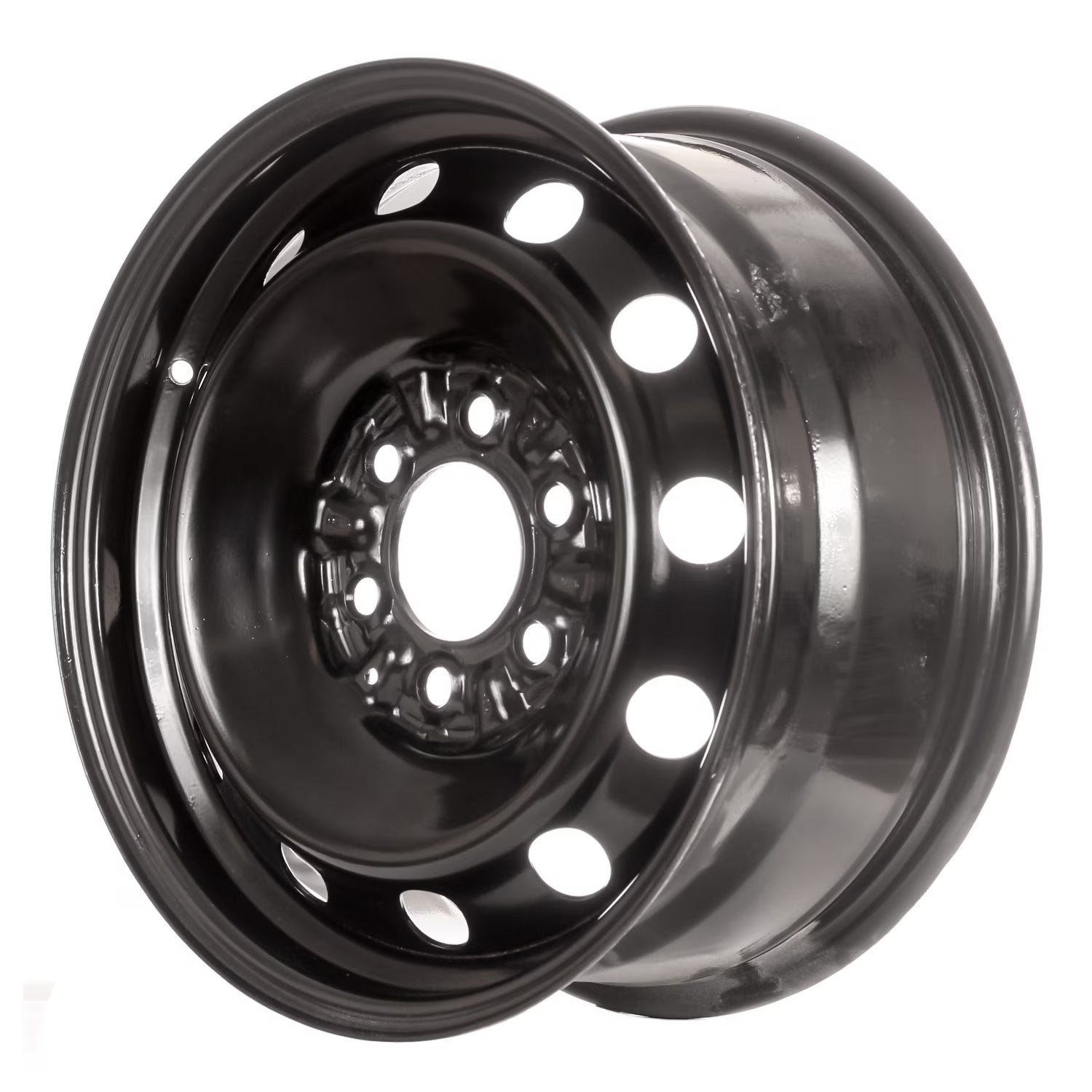 New Aftermarket Painted Black Steel Wheel 17 x 7.5 4L3Z1015DA 12 Hole Style fits 2004-2014 Ford Expedition