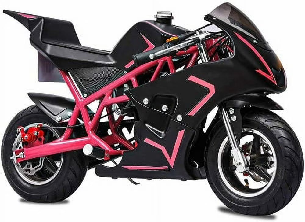 HOVER HEART Mini Bike 40cc Gas Powered Mini Bike, Red