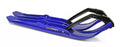 Pair of Blue C&A Pro [XPT] 6-1/4  Snowmobile Skis W/Black C&A Loops