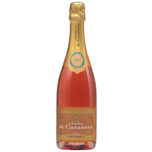 Charles de Cazanove Brut Rose NV - 750ML