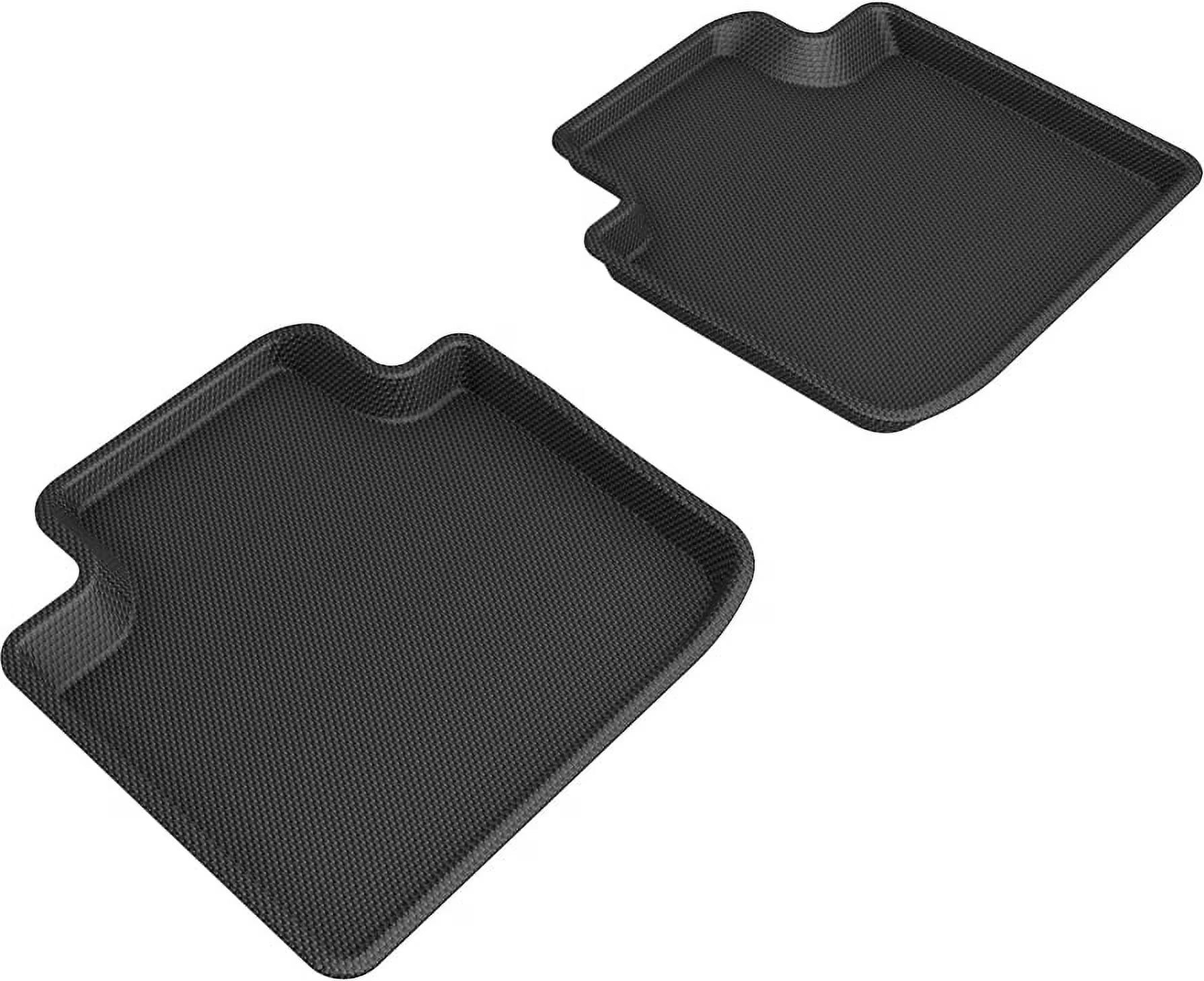 3D MAXpider Custom Fit Kagu Floor Mat (Black) Compatible for Lexus GS 2005-2011-Second Row