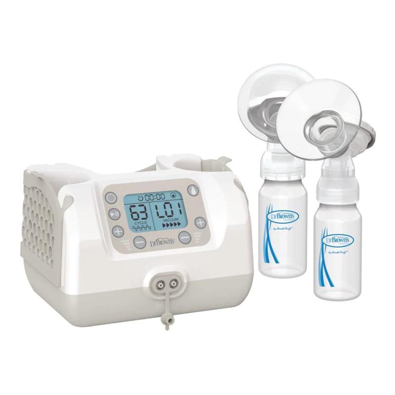 Dr. Brown-s Custom Flow Hospital Strength Double Electric Breast Pump with Adjustable Settings