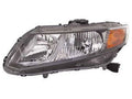 Left Driver Side Headlight Assembly - Compatible with 2012 Honda Civic
