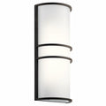 1 Light Wall Sconce With Transitional Inspirations 16 Inches Tall By 7 Inches Wide-Olde Bronze Finish Kichler Lighting 11315Ozled