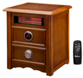 Dr. Heater 1500W Electric Cherry Nightstand Infrared Heater with Remote | DR-999