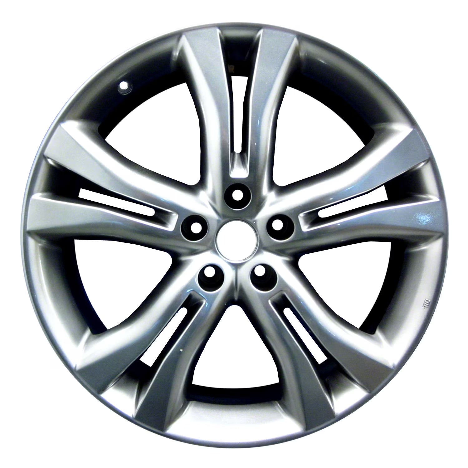 Remanufactured Painted Medium Smoked Hypersilver Aluminum Wheel 20 x 7.5 D03001AA4B fits 2009-2014 Nissan Murano
