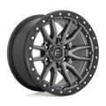 Fuel 1PC Cast Aluminum Rim D680 18X9 5X5.0 MT-GNMTL-BBR -12MM, D68018907545