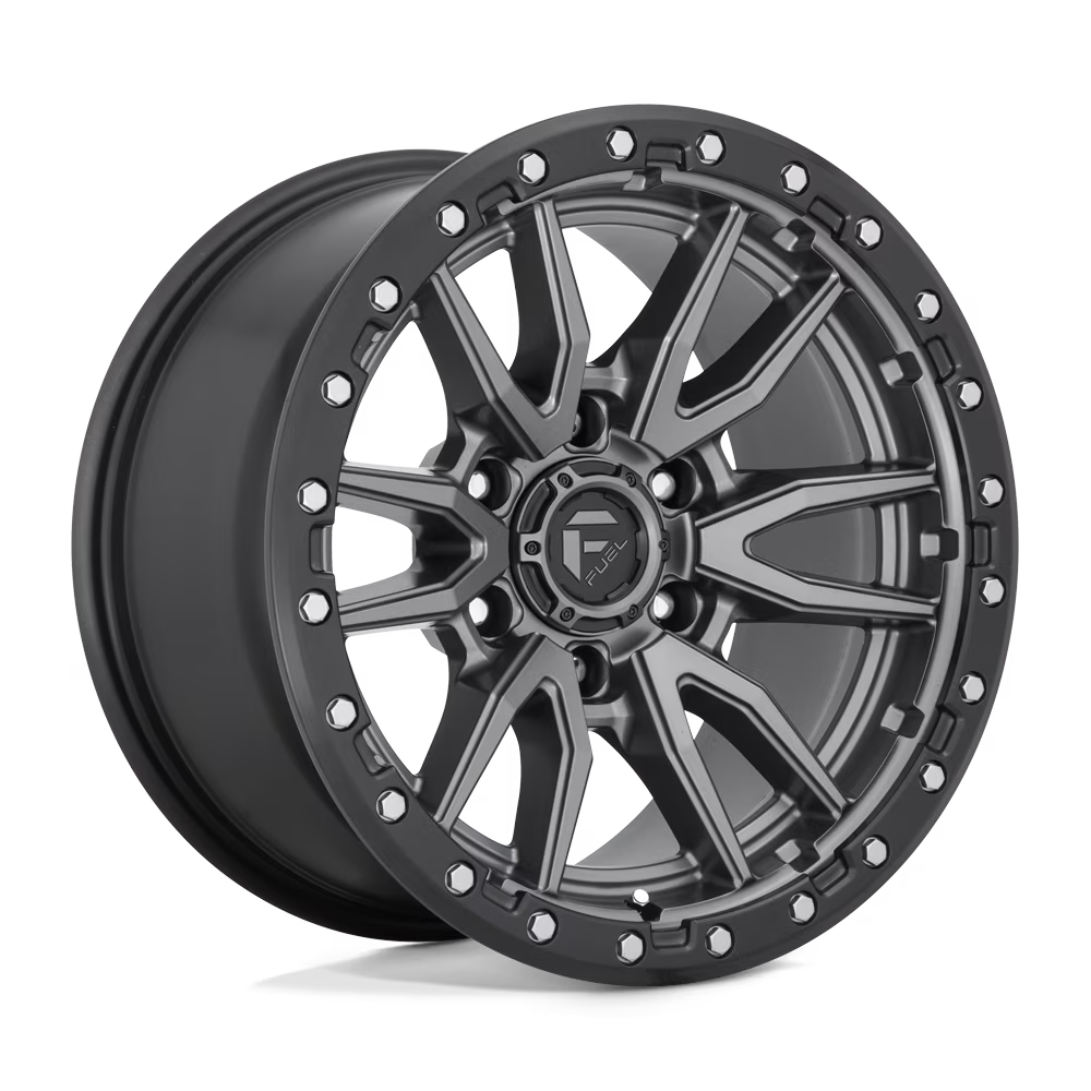 Fuel 1PC Cast Aluminum Rim D680 18X9 5X5.0 MT-GNMTL-BBR -12MM, D68018907545