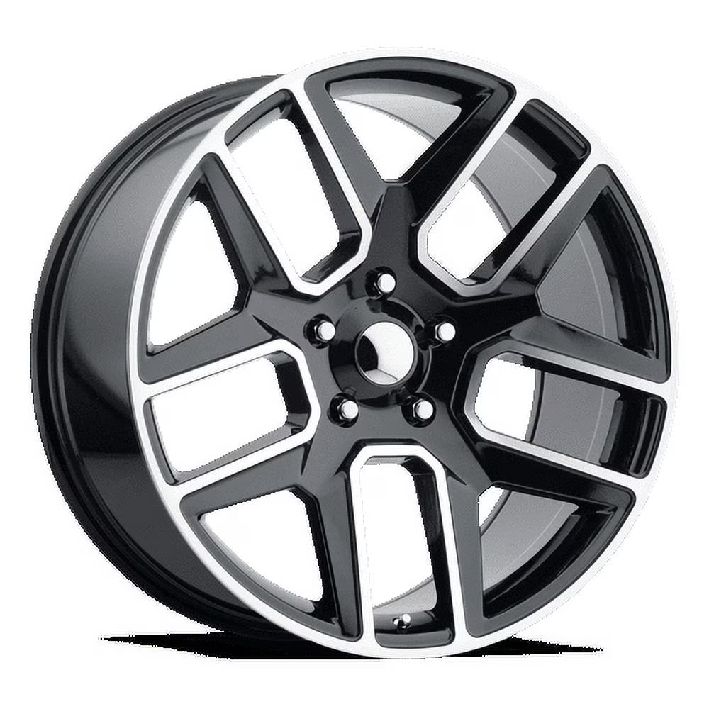 OE Creations Aluminum Rim PR192 22X10in Gloss Black Machined Finish, 192BM-2215825