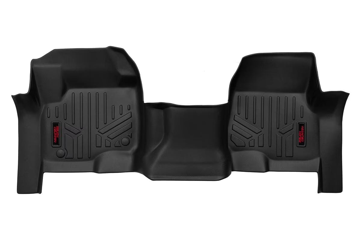 Rough Country Front Floor Mats for 17-23 Ford Super Duty