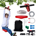 VEVOR Zip line Kits for Backyard 40ft. Zip Lines for Kid and Adult. Included Swing Seat. Zip Lines Brake. and Steel Trolley. Outdoor Playground Equipment