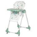 Dream On Me Jazz Highchair. Adjustable Height. Easy to clean in Green