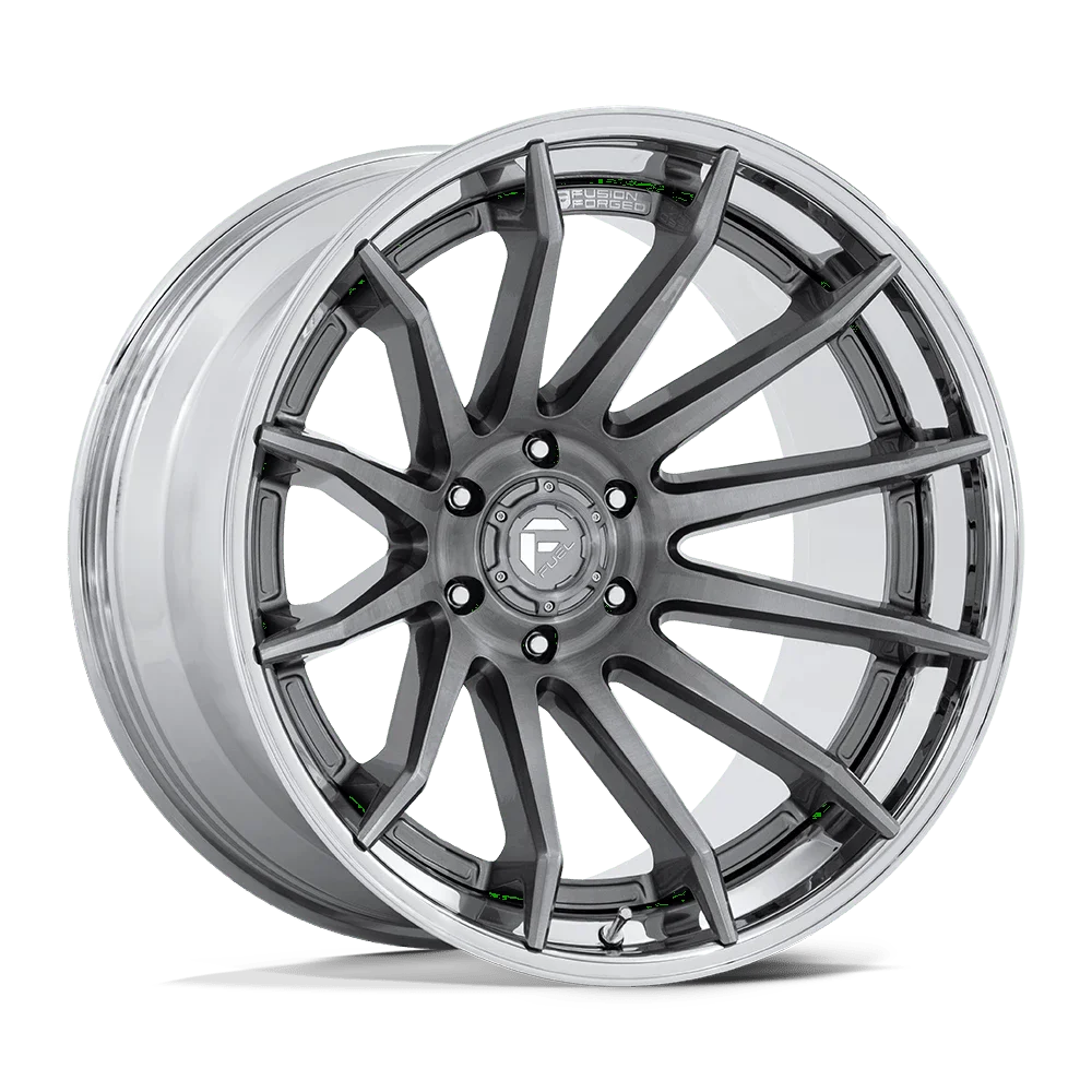 Fuel 1PC Fusion Forged Wheel D403 22x10 6x135 PLTNM-CHR -18mm, FC403AP22106318N
