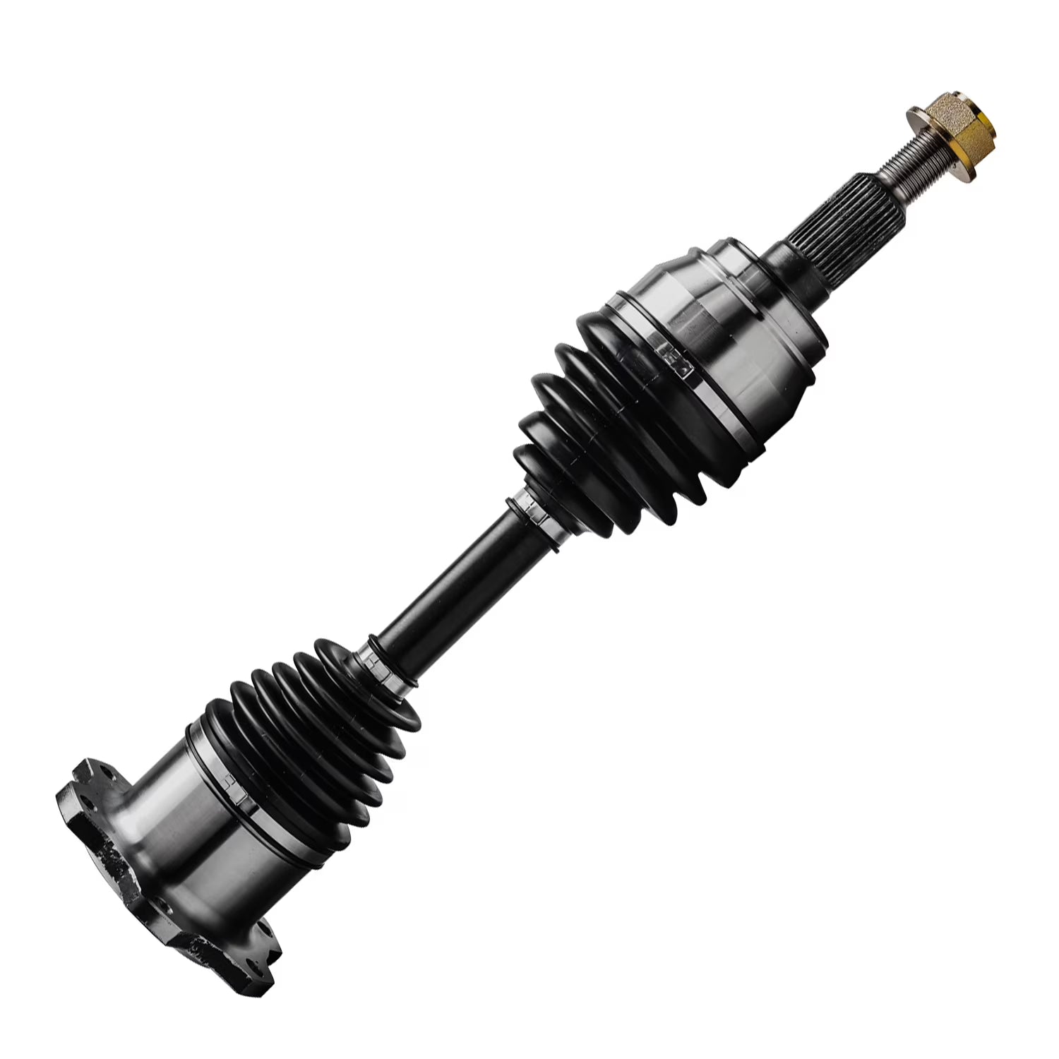 Detroit Axle - 4WD Front CV Axle Shaft Assembly Replacement for Chevy Avalanche 2500 K2500 Pickup Suburban GMC Sierra Silverado Yukon Hummer H2