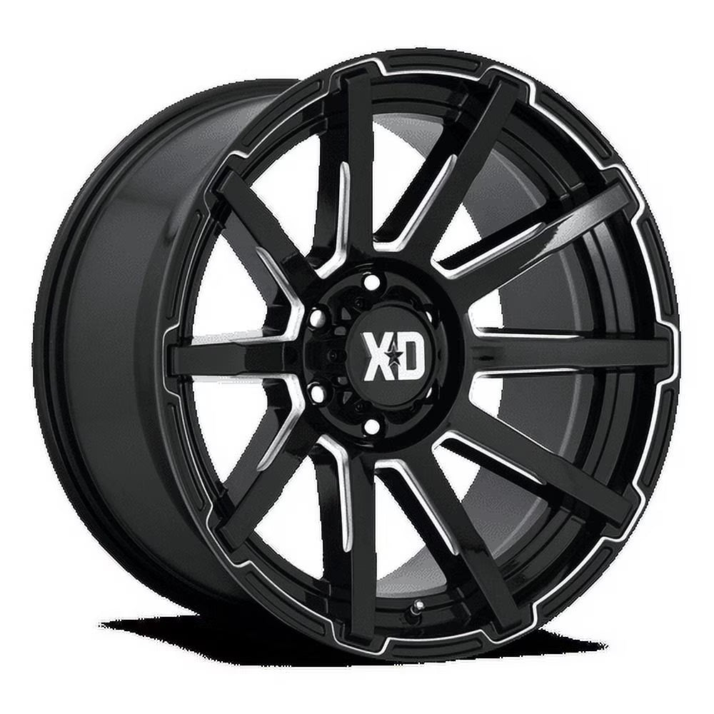 XD Aluminum Rim XD847 OUTBREAK 18X9in Gloss Black Milled Finish, XD84789088312