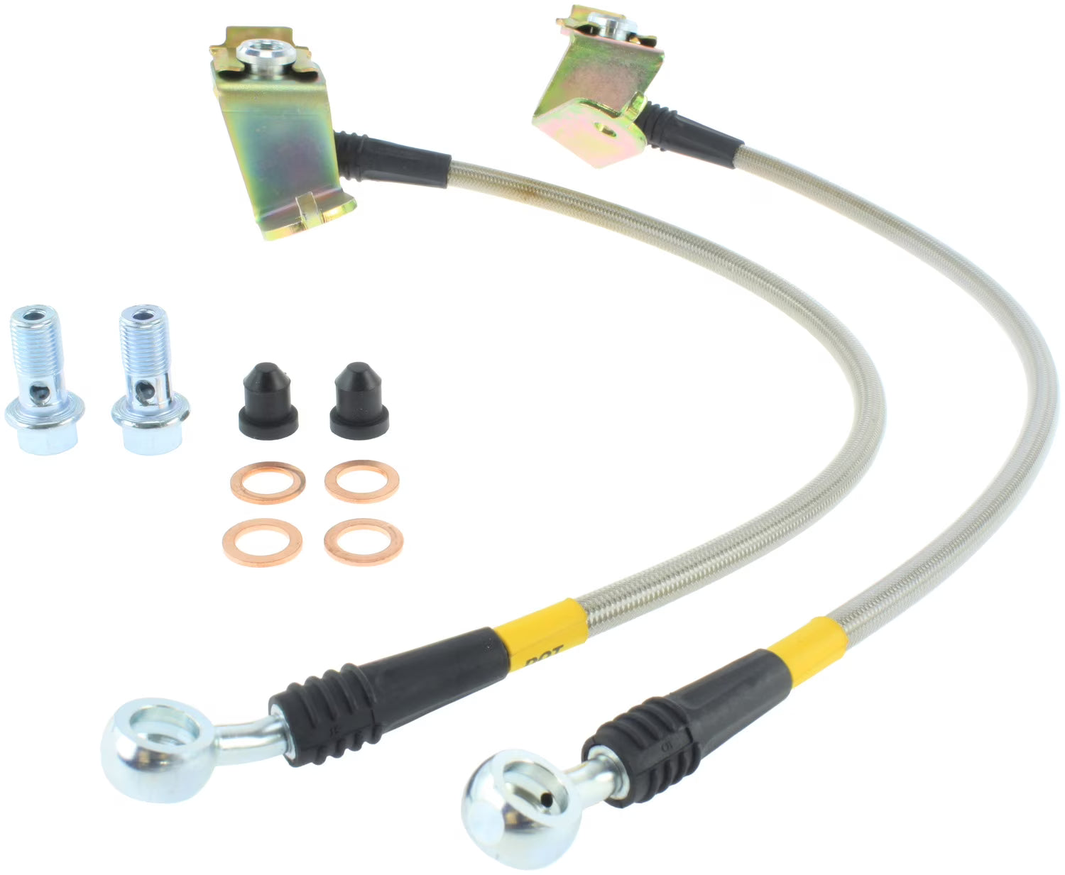 StopTech 950.63502 Stainless Steel Braided Brake Hose Kit Fits select: 2013,2016 CHRYSLER 300