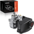 A-Premium Power Steering Pump with Reservoir Compatible with Chevrolet Impala Monte Carlo Lumina Buick Pontiac Oldsmobile