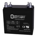 ML55-12MAR 12V 55AH Replacement Battery Compatible with Deep Cycle Marine and RV