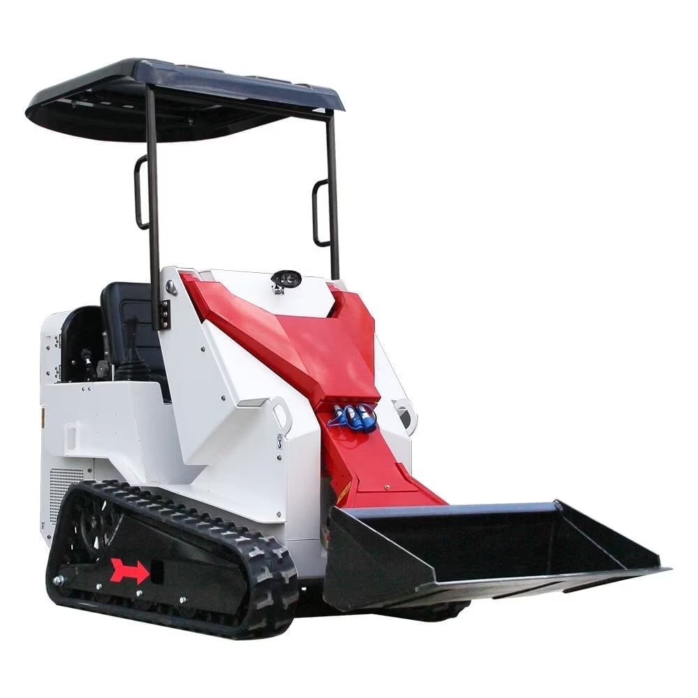 DigMaster Ride-On Mini Skid Steer Loader With EPA-Certified 13.6HP B&S Gas Engine for Snow Clearing Loading Landscaping and More