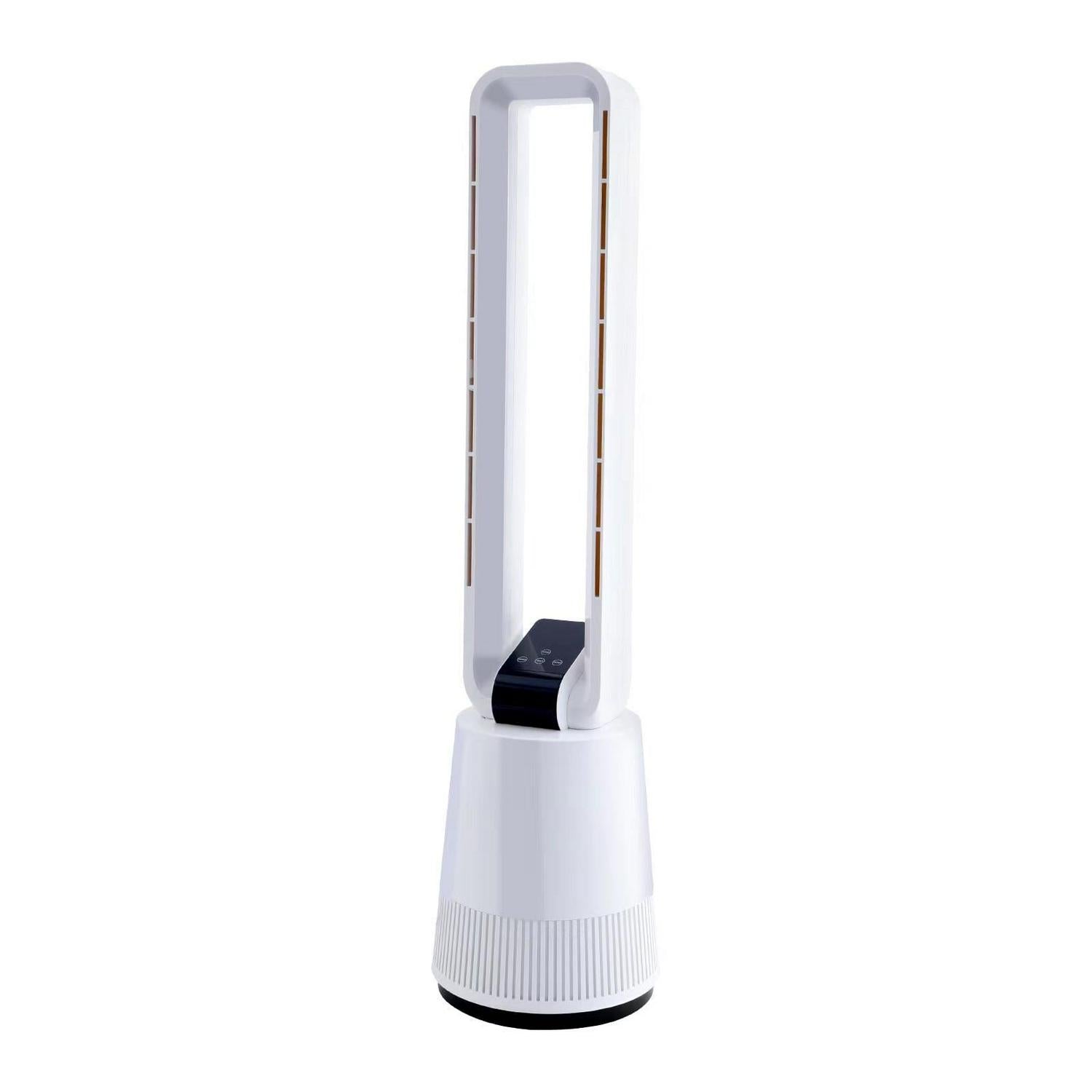 Dubbin 38 in 3-Speed Bladeless Oscillating Electric Household Fan