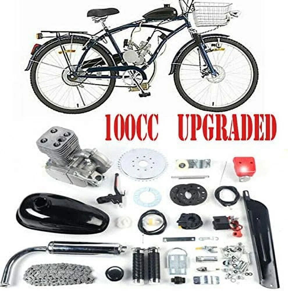 Loyalheartdy 36 Tooth Bicycle Motor Kit 100CC 2-Stroke Gas Motorized Bicycle Engine Set