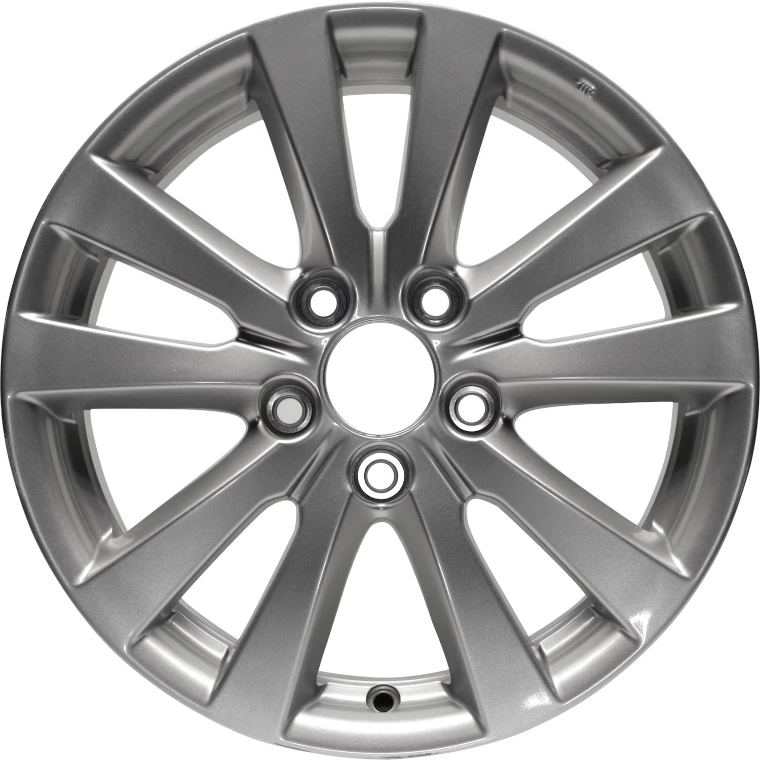 Remanufactured Painted Silver Argent Aluminum Wheel 16 x 6.5 42700TR0A81 fits 2012 Honda Civic